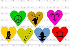 Hearts Bundle, SVG Cutting Files Product Image 2