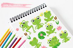 Frog prince graphics and illustrations Product Image 3