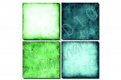 Stormy Grunge Digital Scrapbook Paper - 12 Pack Product Image 2