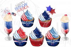 4th Of July Clipart, Independence Day Graphics, USA Clipart Product Image 5