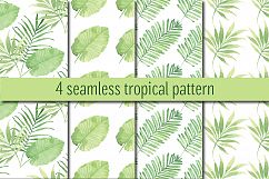 Tropical watercolor set. Product Image 3