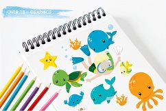 Ocean Fun  graphics and illustrations Product Image 3
