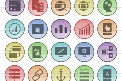 150 SEO &amp; Development Filled Low Poly Icons Product Image 2