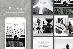 Steve|Instagram + stories templates Product Image 1