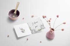 Watercolor flower Clip Art â€“ Morning-Glory Product Image 7
