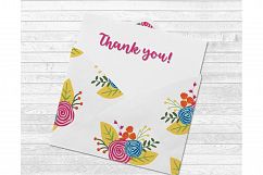 Spring flowers. Clip art and digital papers collection. Product Image 6