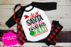 Dear Santa it was my Brothers Fault SVG Product Image 2