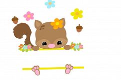 Squirrel svg,woodland svg file baby shower, woodland svg, woodland svg files, squirrel svg files, woodland svg cricut, baby shower svg, svg Product Image 5