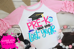 So Last Year Bundle - Graduation Bundle SVG - Girl Product Image 2