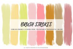 Pastel Brush Strokes Product Image 1