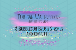 8 Brush Strokes in Bubblegum Unicorn Product Image 2