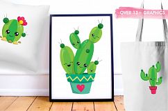 Cactus Love graphics and illustrations Product Image 5