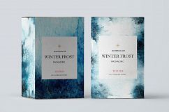 Watercolor Winter Frost Texture Product Image 2