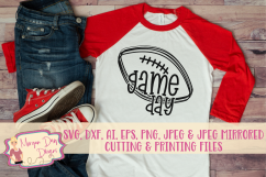 Game Day SVG, DXF, AI, EPS, PNG, JPEG Product Image 1