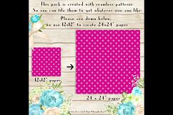 100 Seamless Tinted Polka Dot Digital Papers 12 x 12 inch Product Image 2
