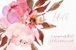 Lilith. Watercolor clipart Product Image 6