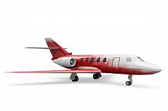 Jet Airplane Mockup Product Image 4