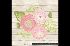 Luxury Bags, Glitter Dust and Ranunculus Flower Clip Arts Product Image 6