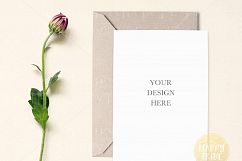 Card Mockup | Invitation Mockup | Wedding Product Image 2