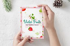 Vector Fruits Patterns Pack Product Image 5