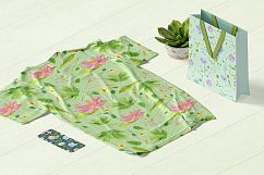 Wetland floral watercolor patterns Product Image 7