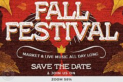 Fall Festival Flyer Template V2 Product Image 7