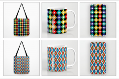 Seamless Tribal Bead Patterns Product Image 7