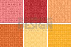 Swirl Digital Paper, Rainbow Seamless Scrapbook paper Product Image 2