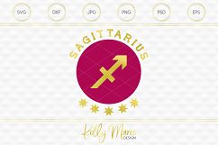 Sagittarius Zodiac SVG File Product Image 1