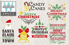 Christmas Cutting Files KWD111 Product Image 1
