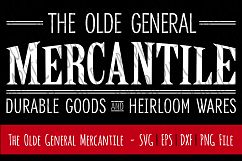 The Olde General Mercantile | SVG | Farmhouse | PNG Product Image 1