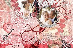 My Romance Clip Art &amp; Element Pack- 49 Piece Set. Product Image 2