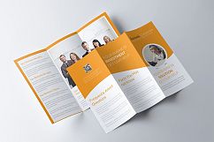 Business Team Trifold Brochure Template Product Image 2