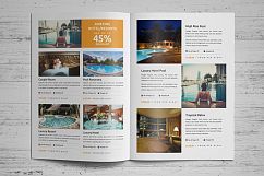 Holiday Travel Brochure Catalog Design v3 Product Image 10
