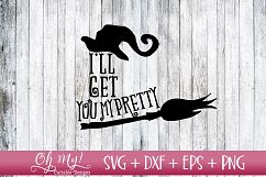 I&#039;ll Get You My Pretty - SVG DXF EPS PNG Product Image 1