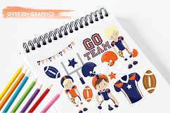 American Football graphics and illustrations Product Image 3