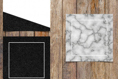 Marble and Black Glitter Instagram Template Pack Product Image 4