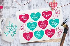 Valentines «I Love You» Vector Photo Overlay Collection Product Image 7