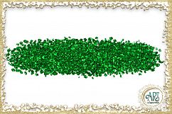 Green Shamrocks Clover Glitter Brush Strokes 24 PNG clipart Splashes  Product Image 20