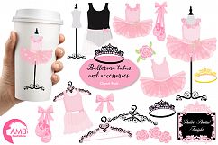 Ballerina Tutus clipart, graphics and illustrations AMB-1308 Product Image 1