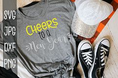 Cheers to a new year, New years, SVG Product Image 1
