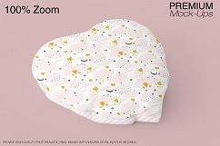 Heart Pillow Mockup Product Image 4