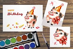 Mini Pig. Happy Birthday collection Product Image 3