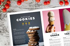 Eat Good Food Cookbook Template Product Image 7