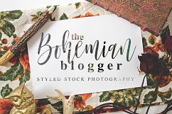 The Bohemian Blogger Stock Photography Product Image 1