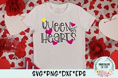 Queens Of Hearts SVG Cut File Product Image 2