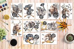Hunter dogs Watercolor Set Product Image 3