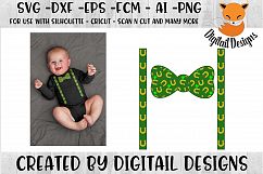 St Patrick&#039;s Day Tie SVG - Silhouette - Cricut Product Image 1