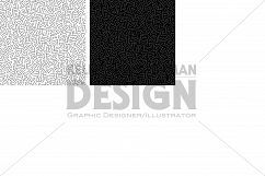 Doodle Heart Digital Paper, Seamless pattern, Scrapbook Product Image 3