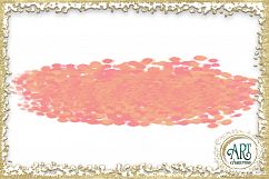 Brush Strokes in Blooming Dahlia - Pink Glitter - Digital Clipart 30 of beautiful PNG files Product Image 11